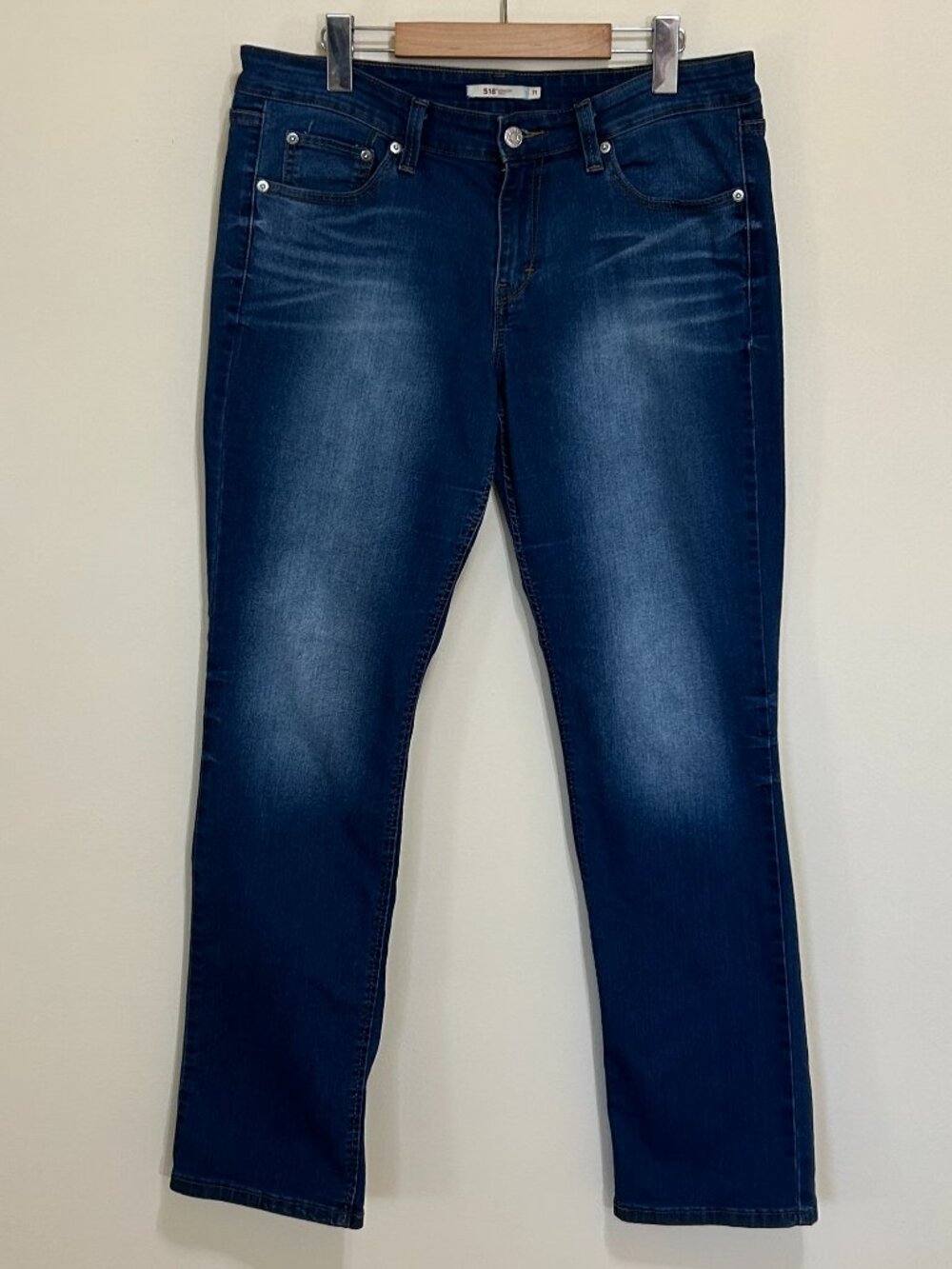 Levi's 518 Straight Jeans Blue Size 11